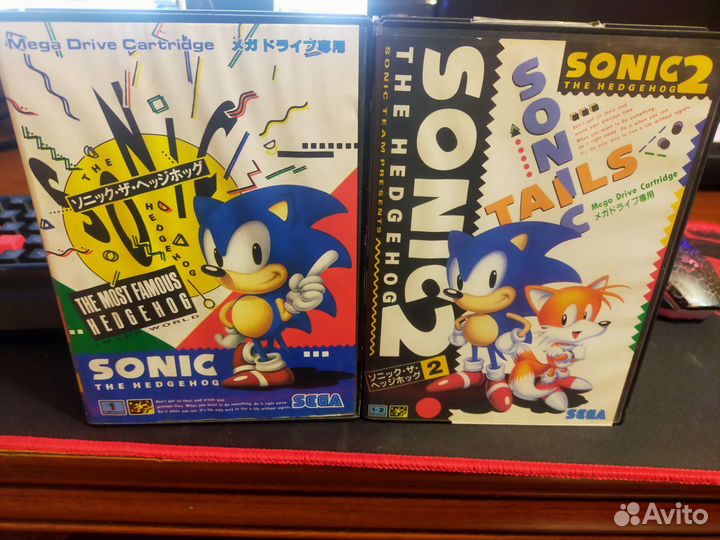 Игры sega, Sonic 1-2 japan