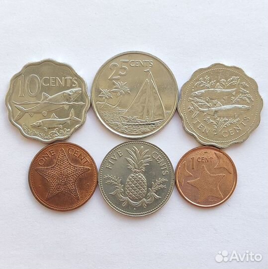 Багамы (набор монет)