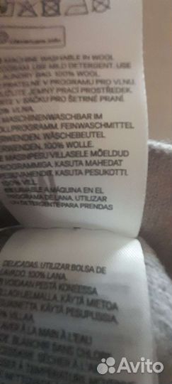 Шарф/снуд детский H&M. Шерсть 100