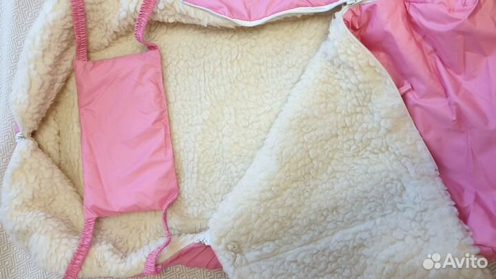 Зимний меховой конверт