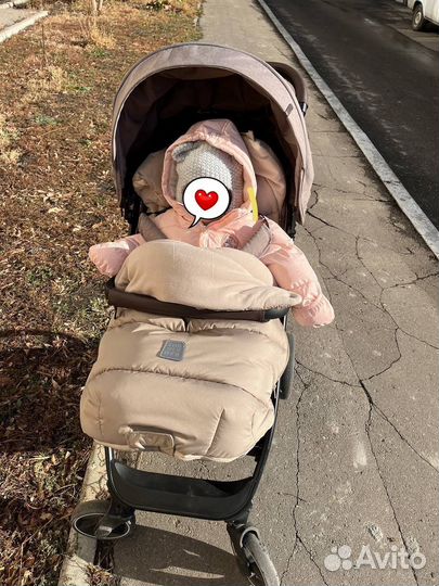 Зимний конверт в коляску