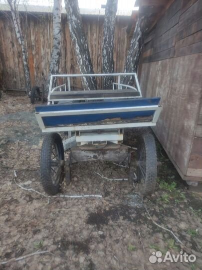 Телега для катания на лошади