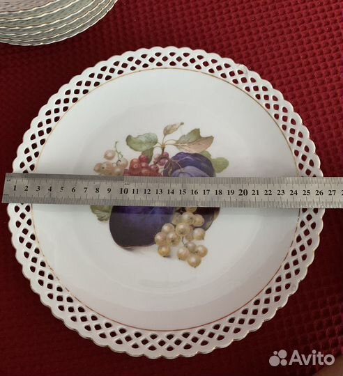 Набор тарелок,Фрукты» Шуманн