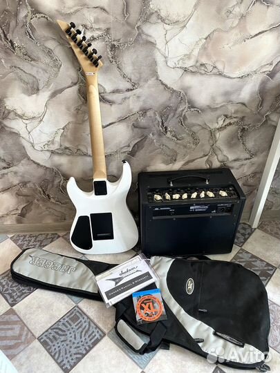 Электрогитара Jackson JS11 Комбоусилитель VOX