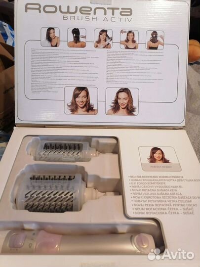 Фен щетка вращающаяся rowenta