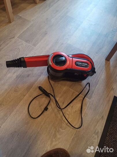 Пылесос автомобильный black+decker PAV1205