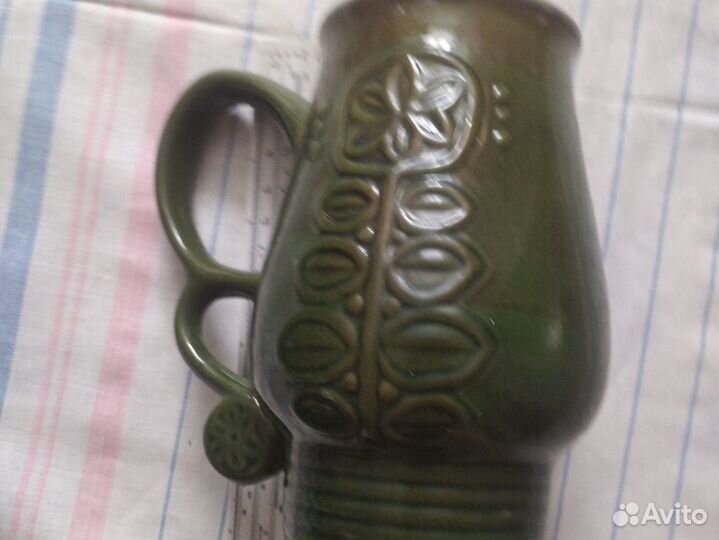 Пивная кружка СССР керамическая, редкость