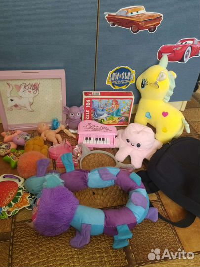 Пакет игрушек для девочки бронь