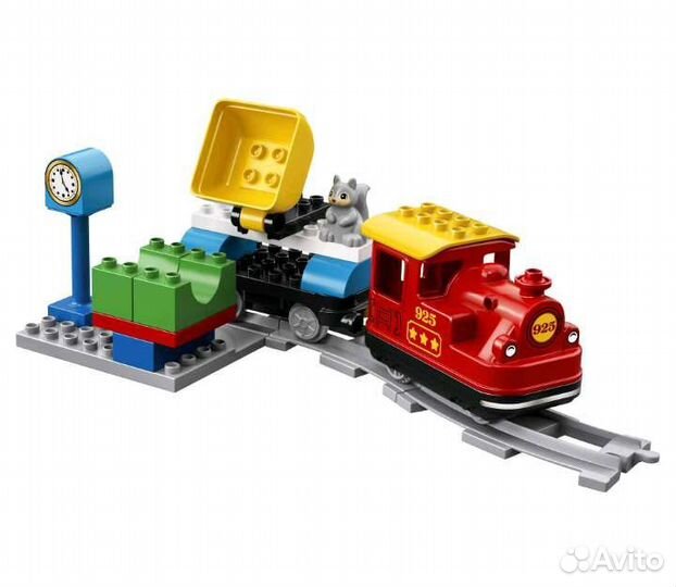 Lego Duplo Town 10874 Поезд на паровой тяге новый