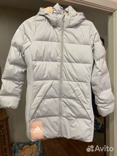 Зимний пуховик adidas 152