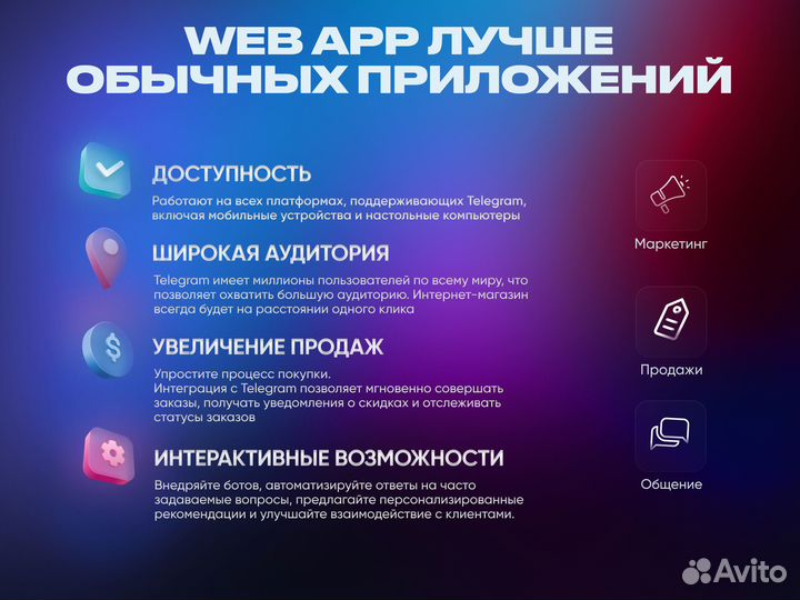 WEB APP приложение (чат-бот) в Telegram