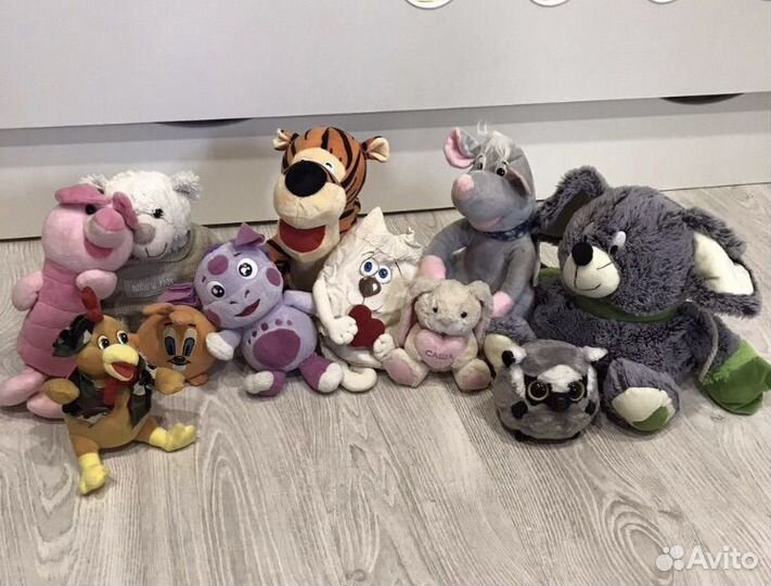 Мягкие игрушки пакетом бесплатно