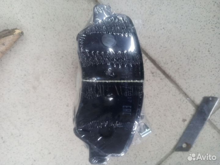 Тормозные колодки передние Solaris/Rio до 2017 г.в