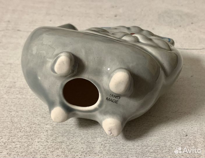 Кот статуэтка фарфор Гжель