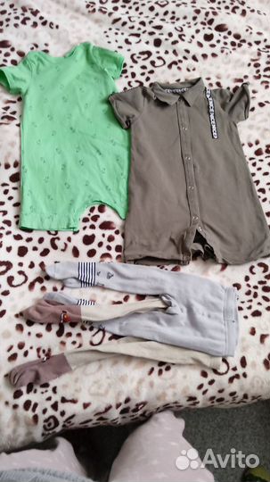 Пакет детской одежды размер 80