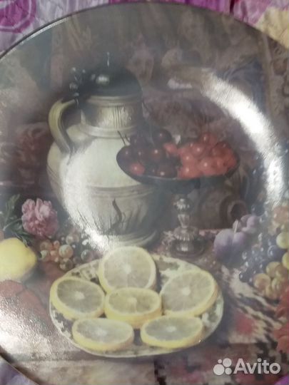 Тарелка декоративная Чехия