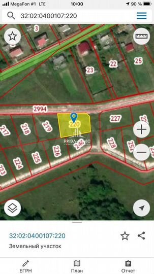 Участок 10,4 сот. (ИЖС)