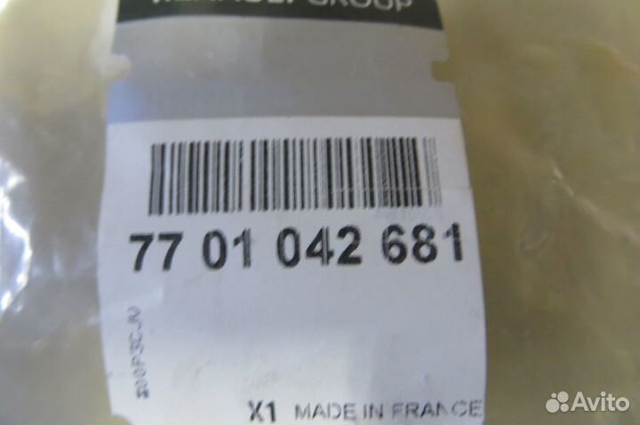 Renault 7701042681 резистор вентилятора