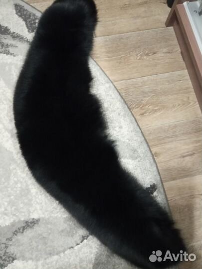 Воротник натуральный мех песец