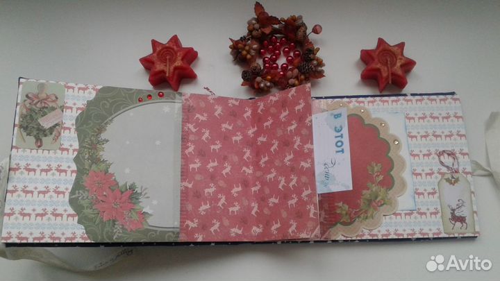 Альбом ручной работы. Зимняя тематика