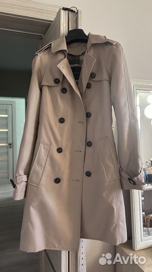 Плащ тренч женский Zara