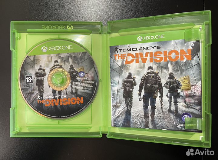 Tom Clancy's The Division диск для Xbox One