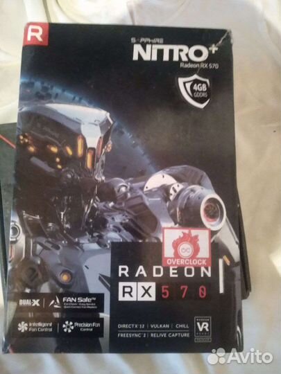 Видеокарта Sapphire Radeon RX 570 4 гб