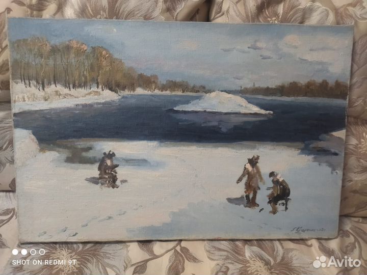 Картины х/масло. Художники Фёдоров, Кучеренко