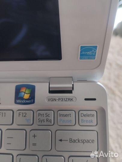 Мини ноутбук sony vaio