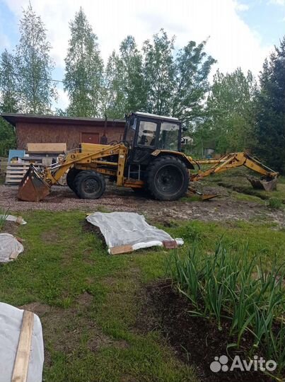 Экскаватор погрузчик мтз