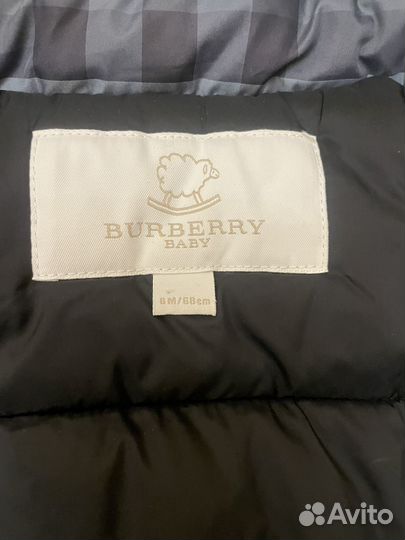 Burberry куртка детская