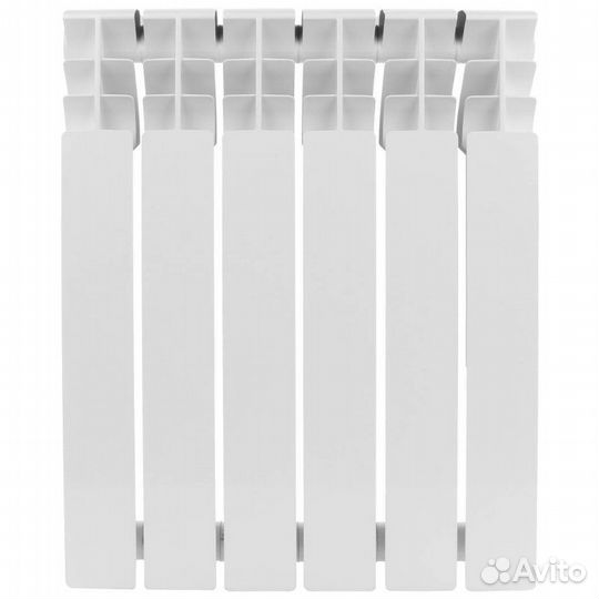 Радиатор алюминиевый Rommer Plus 500 6 секций