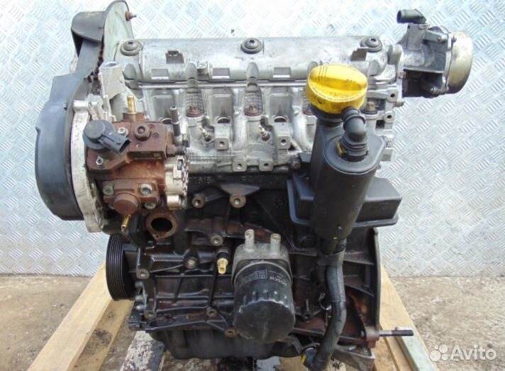Двигатель на renault scenic III 1.9 DCI F9QN870