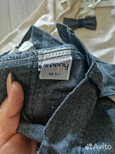 Костюм тройка с бабочкой 110-116р