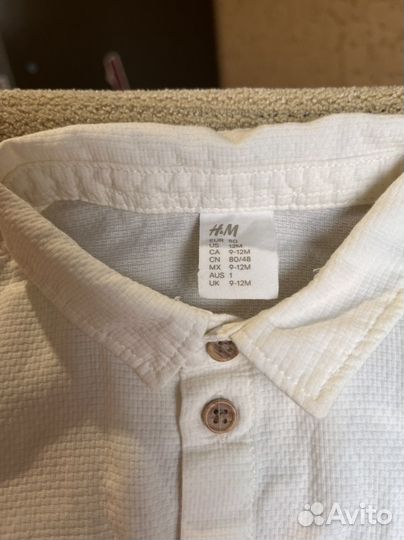 Рубашка на мальчика