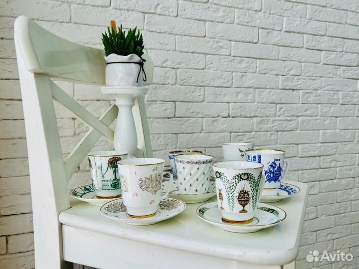 Кофейные пары лфз Костянной фарфор