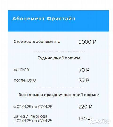 Ски пасс Сорочаны