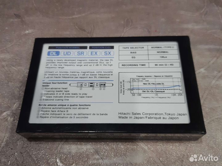 Аудио кассета hitachi DL 90