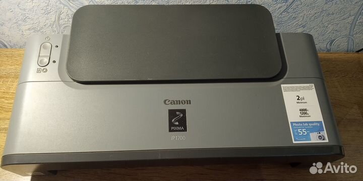 Принтер canon pixma IP 1700 нет картриджей