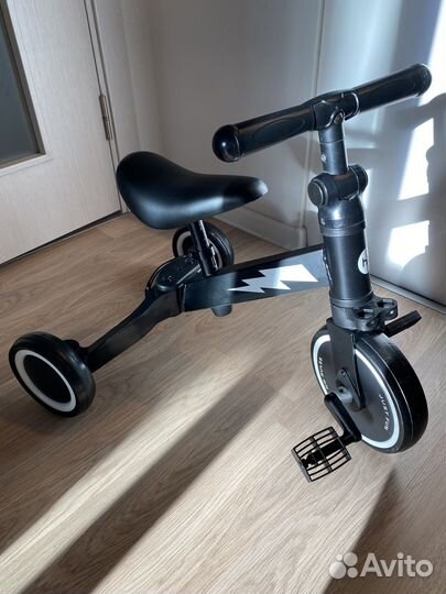 Беговел-трансформер 3в1 Happy Baby + шлем