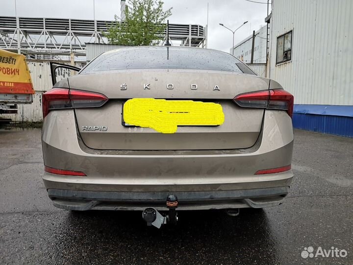 Фаркоп на Skoda Rapid 2022