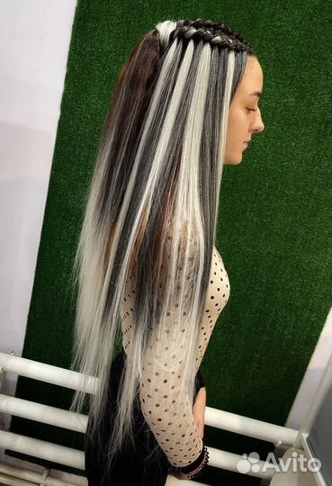 Косы с канекалоном, брейды