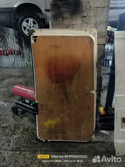 Дверь задняя левая Форд Транзит низкая 2000-2014