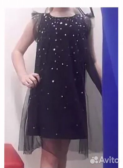 Платье нарядное хлопок А -силуэта