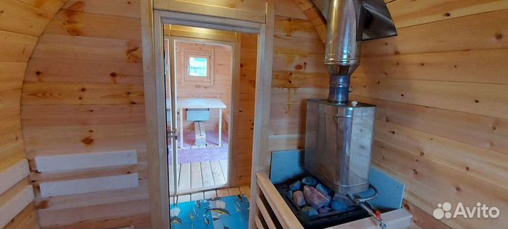 Баня с бассеином и беседка с мангальной зоной