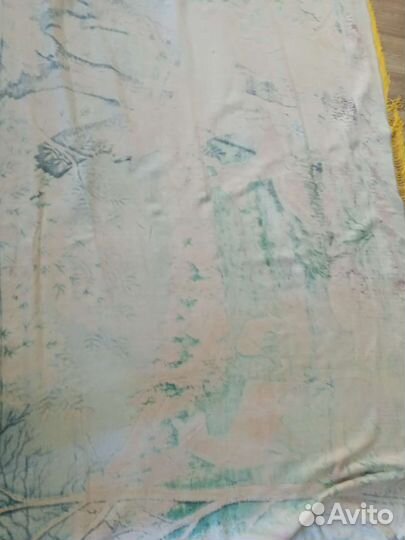 Плюшевая скатерть СССР