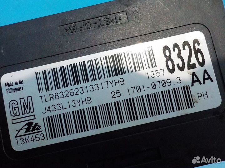 Датчик ускорения opel Astra J GTC 2010-2017