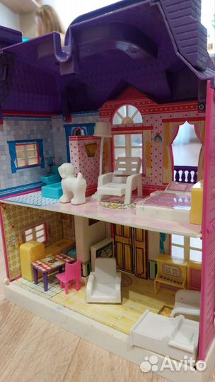 Домик для кукол игрушечный