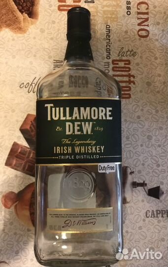 Бутылка из под виски