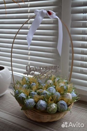 Букеты из конфет на заказ